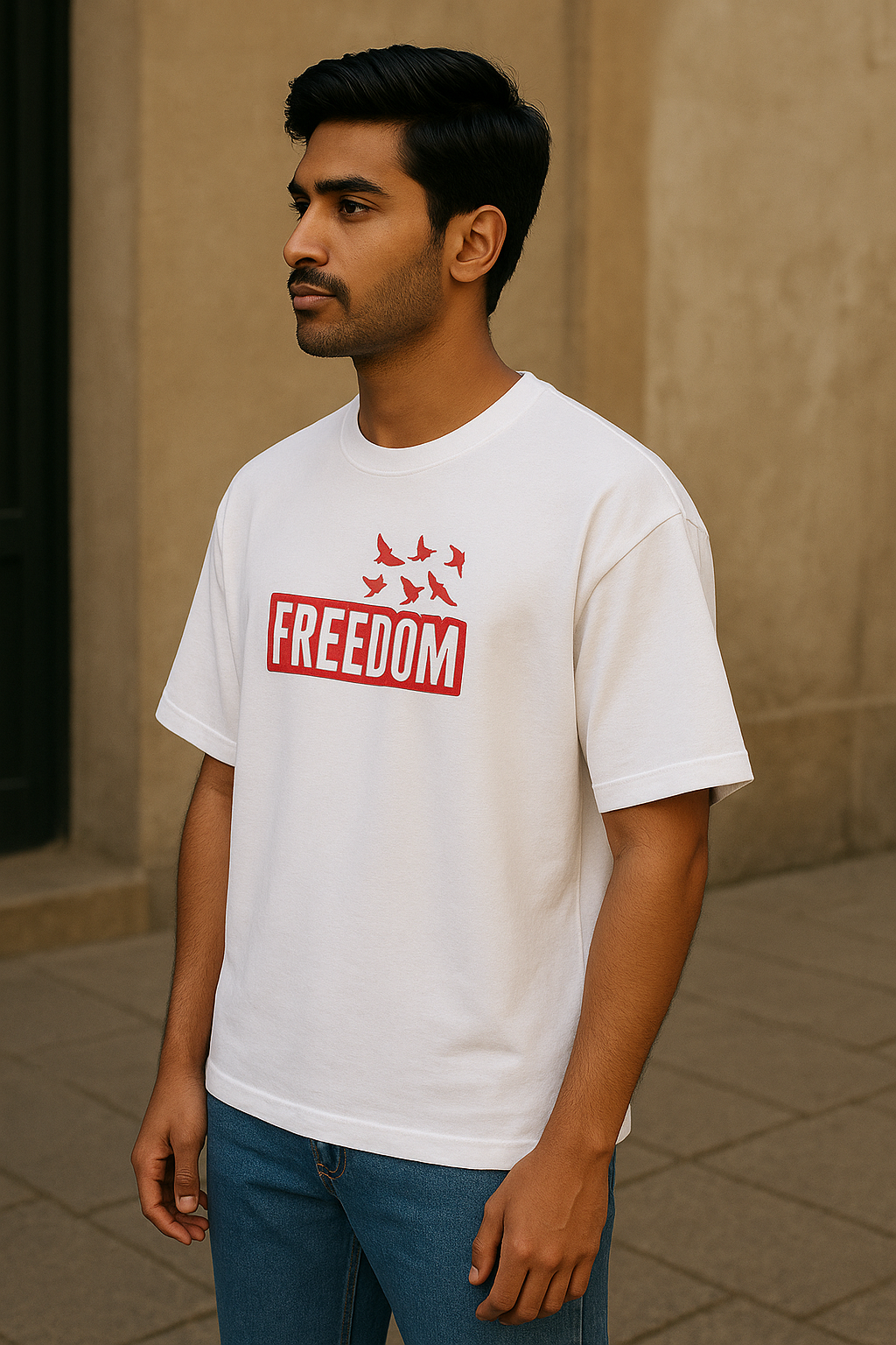 Oversized White T-shirt