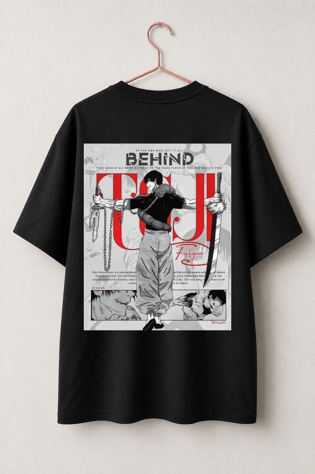 Black Loos fit Graphic T-Shirt – Premium Streetwear Style