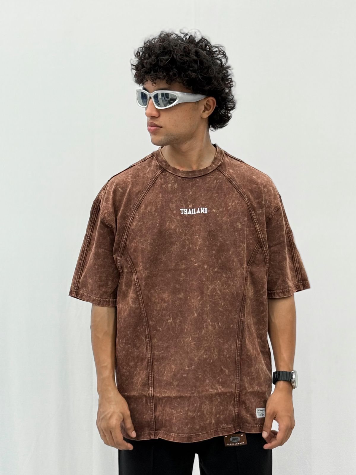 Men's Oversized Premium Acid Washed T-Shirt