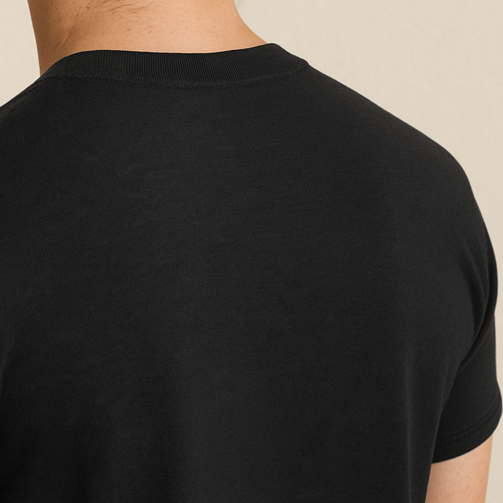 Regular Fit Black T-Shirt