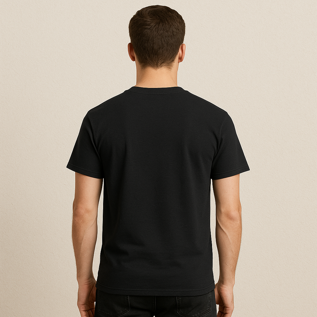 Regular Fit Black T-Shirt