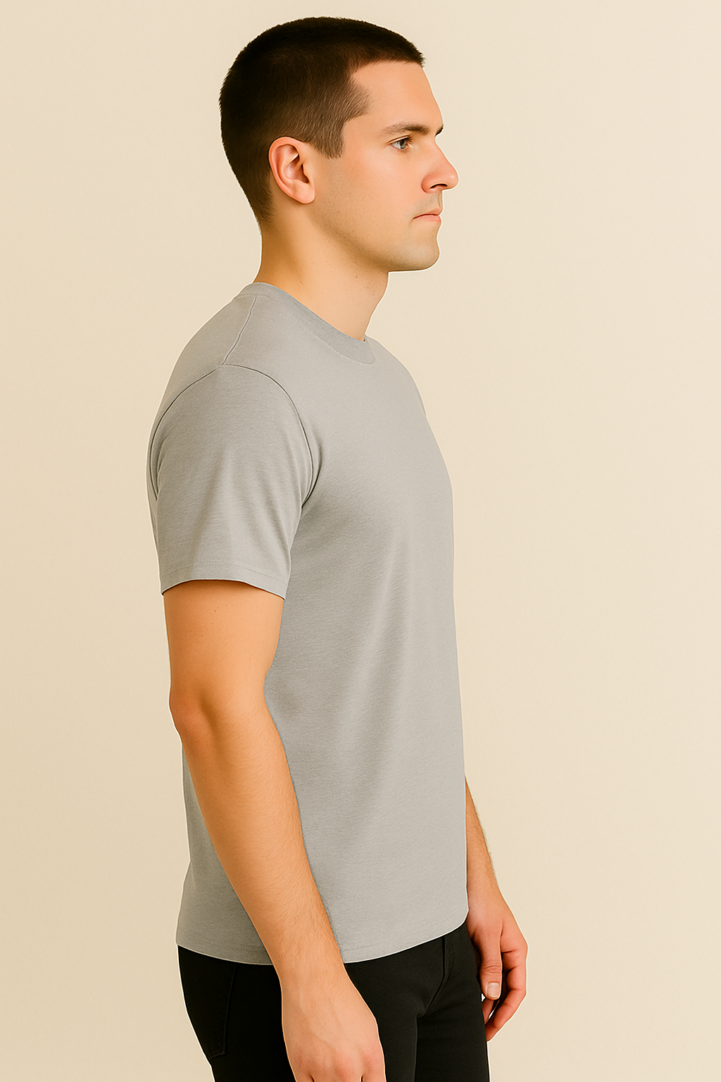 Regular Fit Light Grey