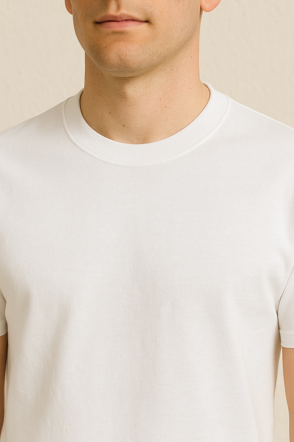 Regular Fit White T-Shirt