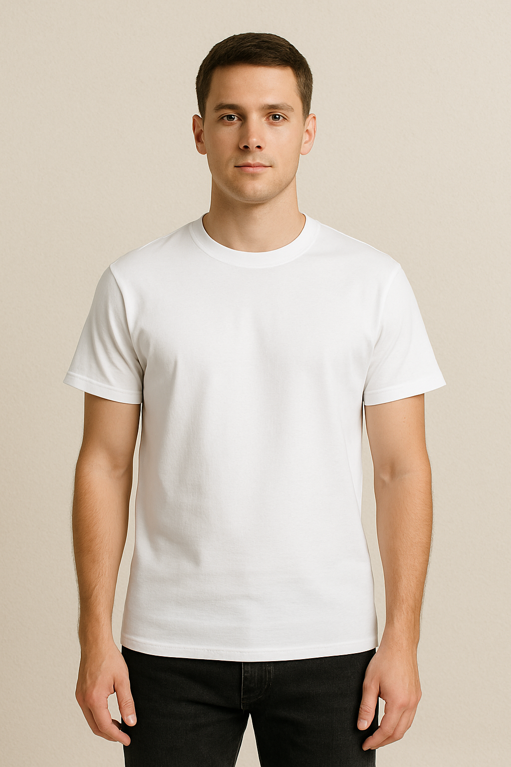 Regular Fit White T-Shirt