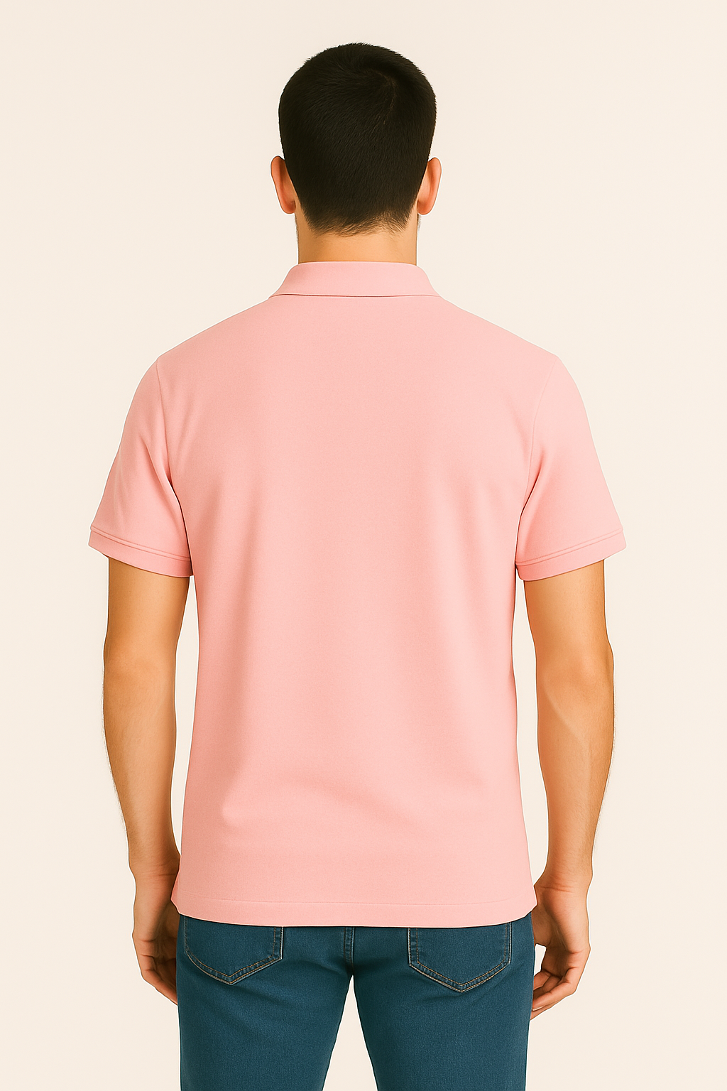 Millennial Pink Polo T-Shirt