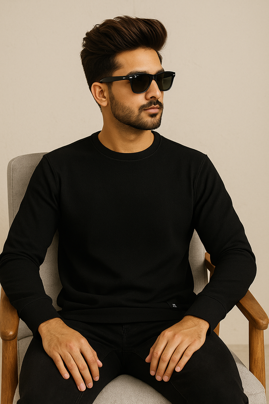 Sweatshirt – Jet Black