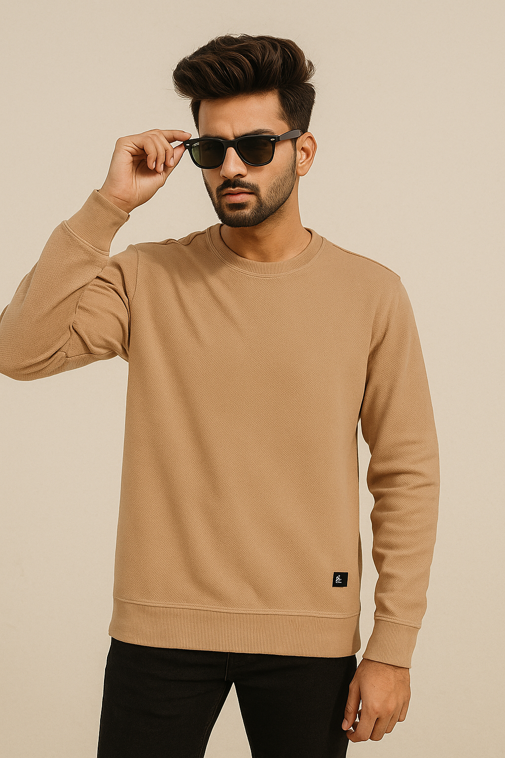 Sweatshirt – Cream Beige