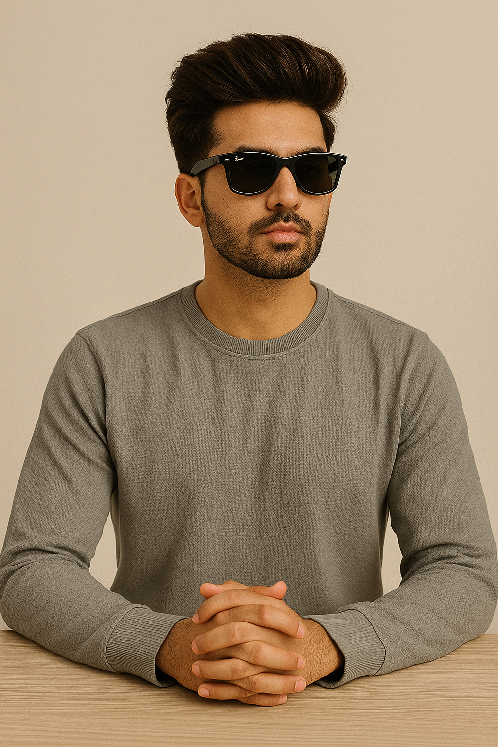 Sweatshirt – Dusty Olive Grey