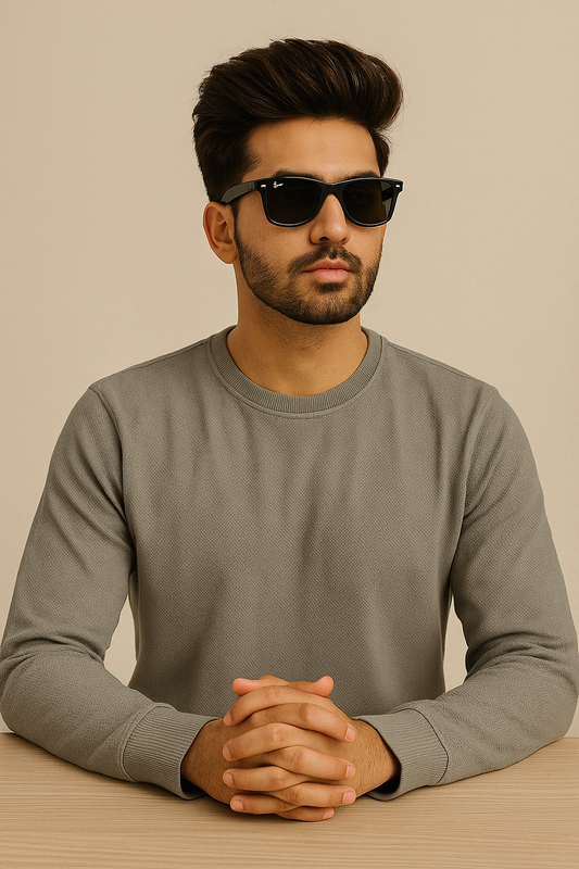 Sweatshirt – Dusty Olive Grey