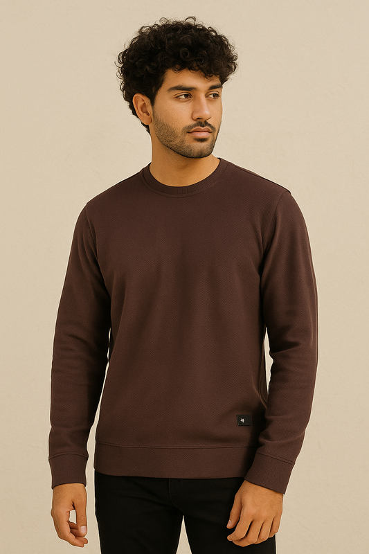 Sweatshirt – Deep Mocha Brown