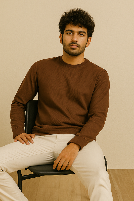 Sweatshirt – Chestnut Brown