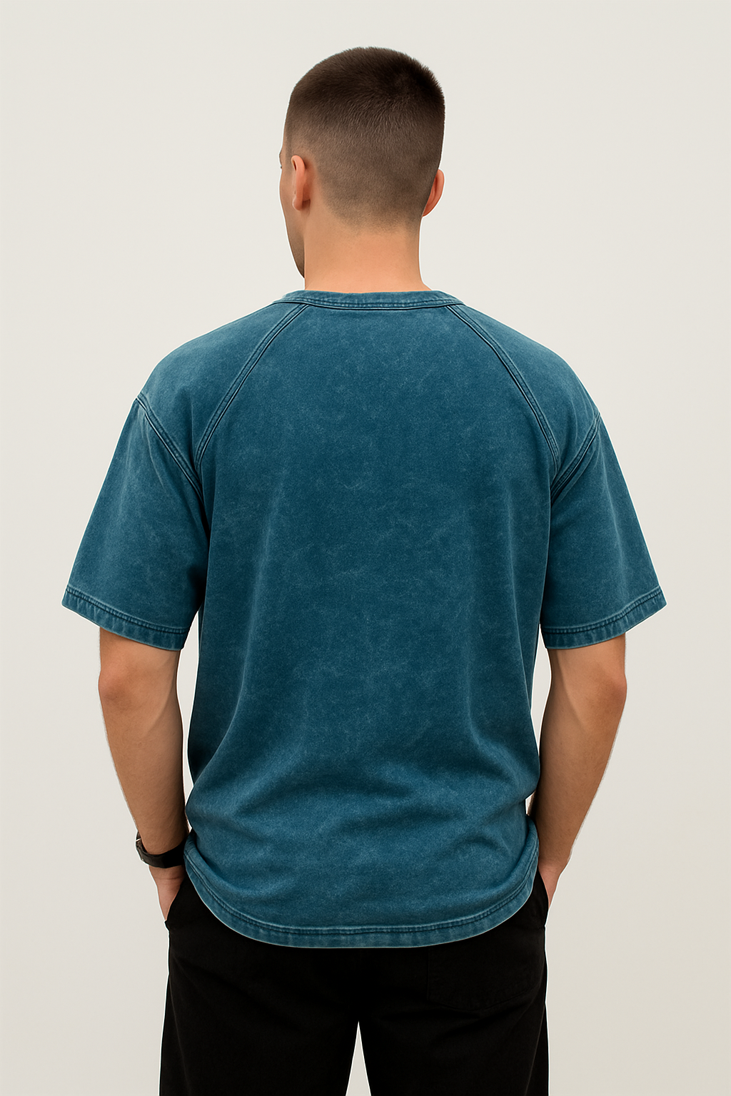 Men's Oversized Premium Acid Washed T-Shirt