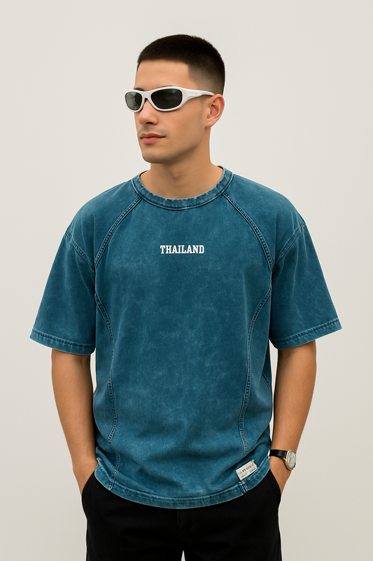 Men's Oversized Premium Acid Washed T-Shirt