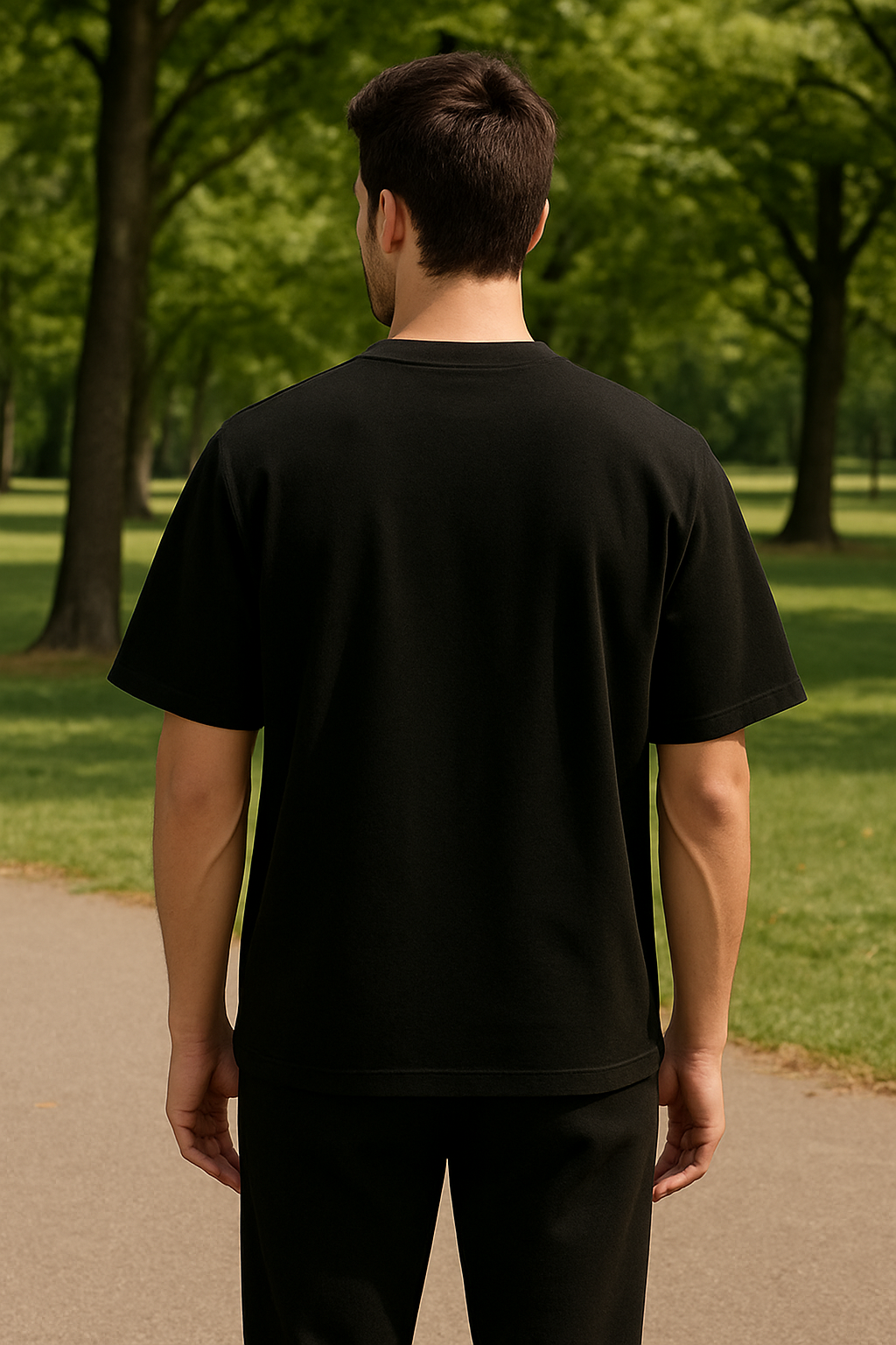 Oversized Black T-shirt