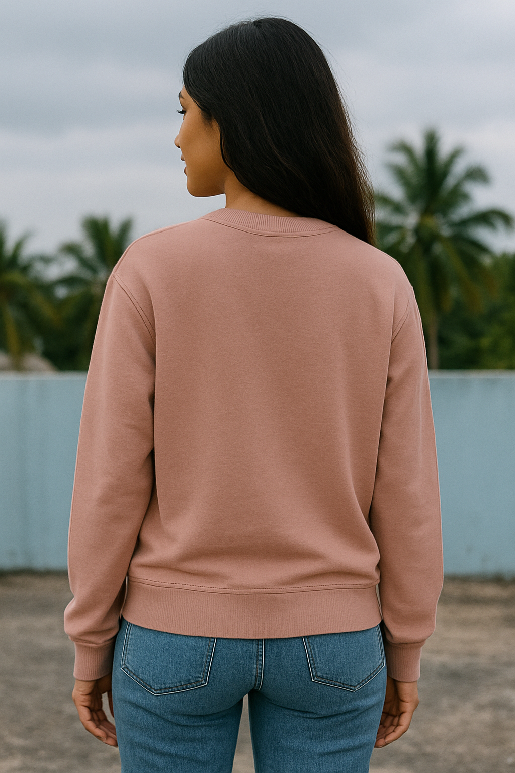 Sweatshirt – Peach