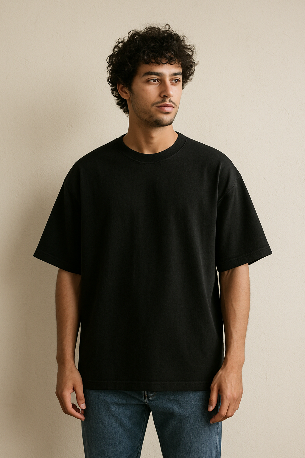 Black Oversized T-shirt