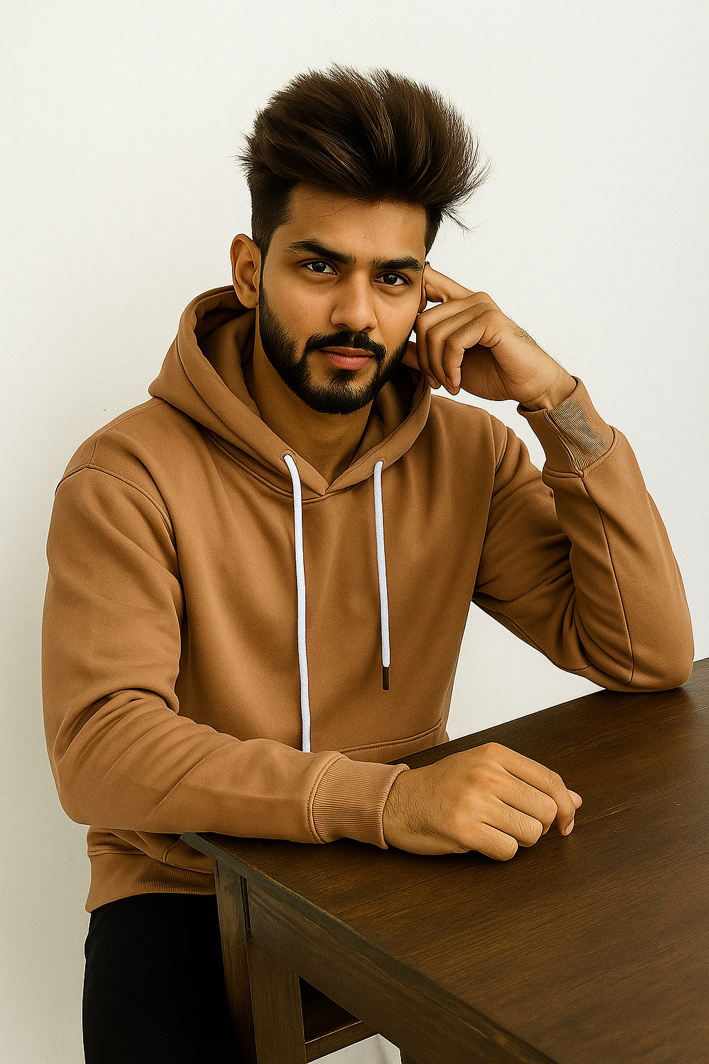 Brown Hoodie