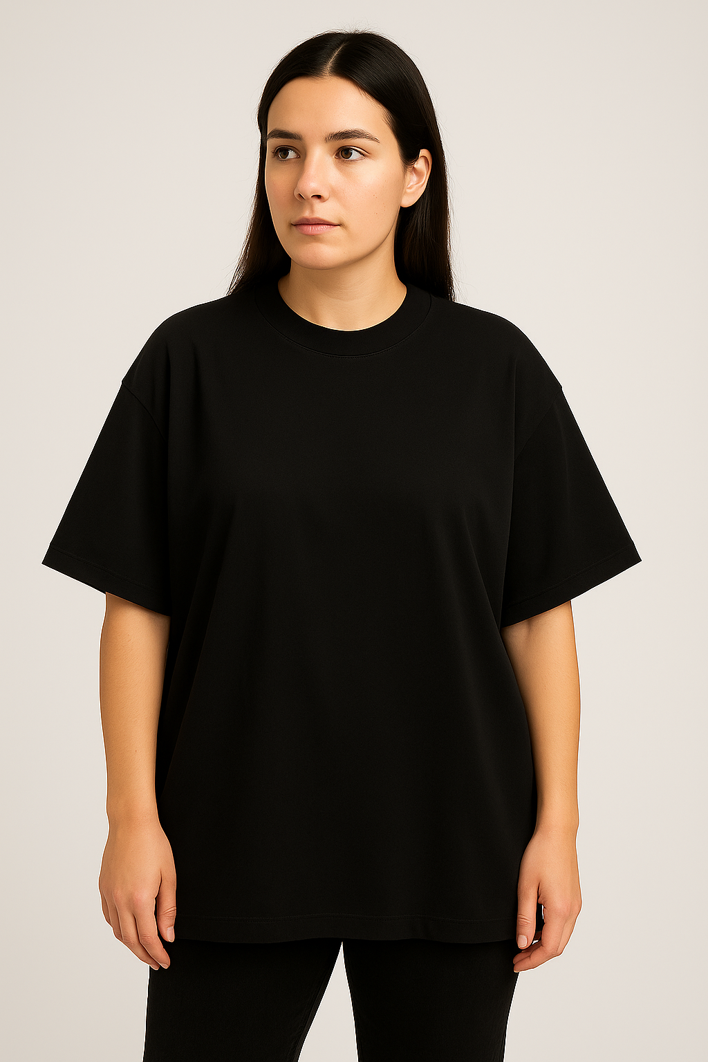 Oversized Black T-Shirt
