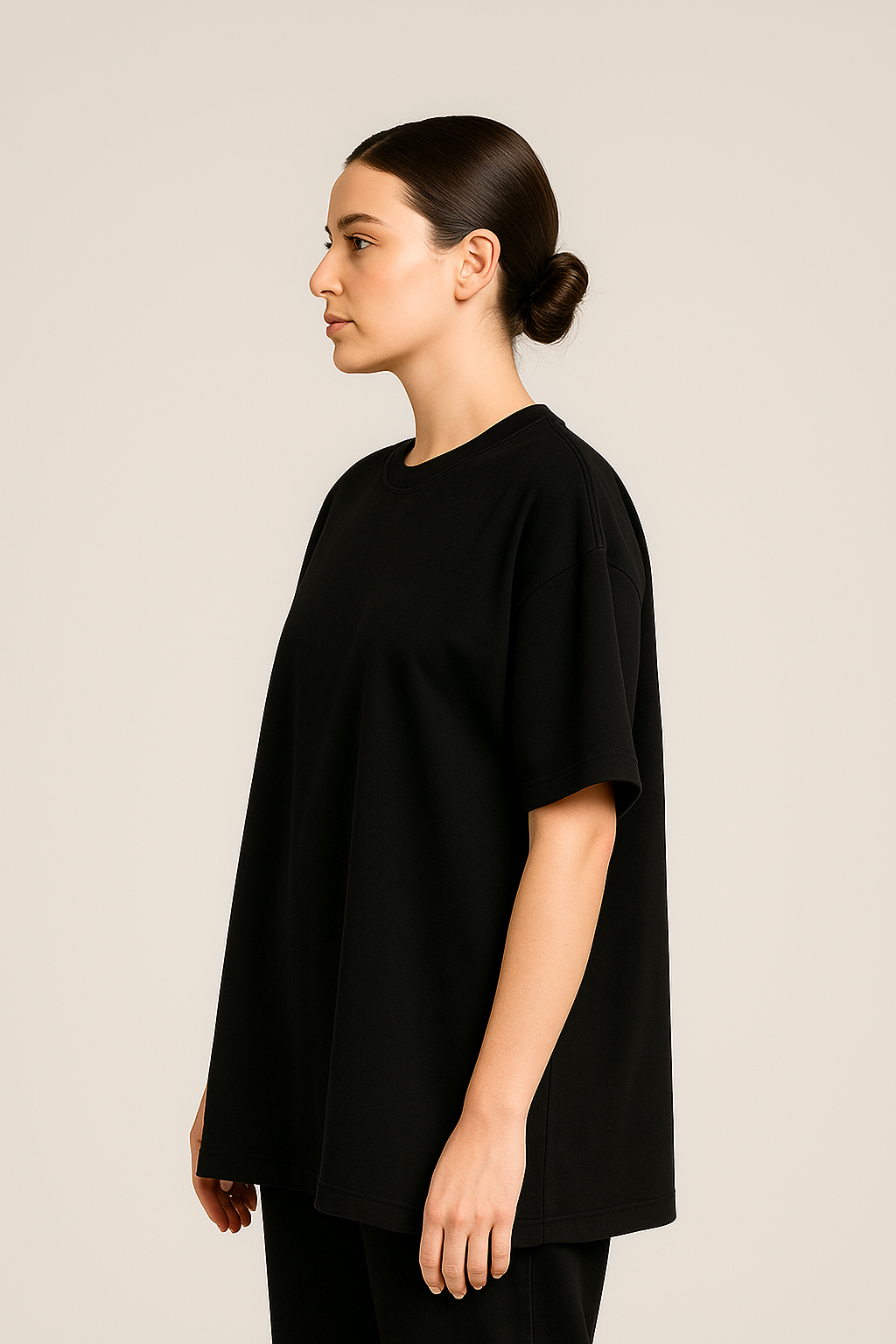 Oversized Black T-Shirt