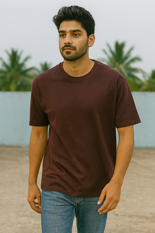 Regular Fit Brown T-Shirt