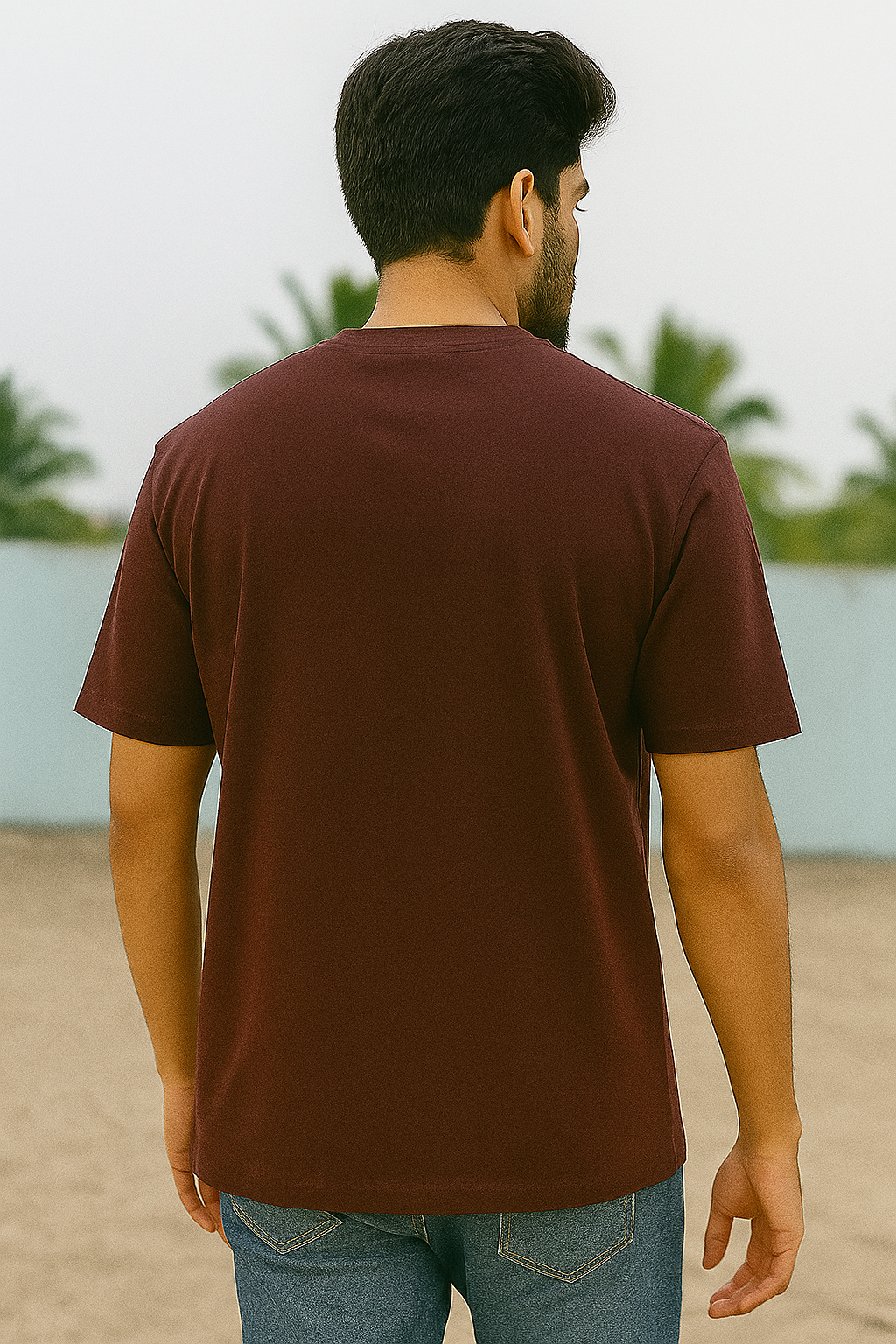 Regular Fit Brown T-Shirt