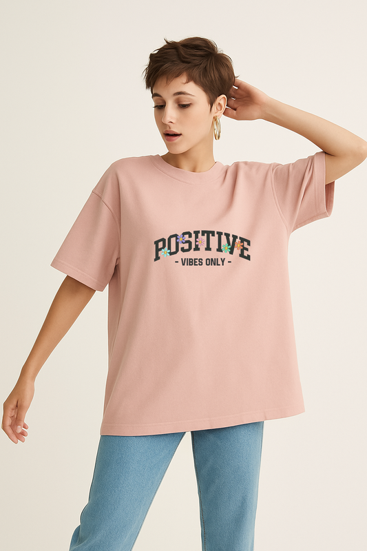 Pink oversized  T-shirt