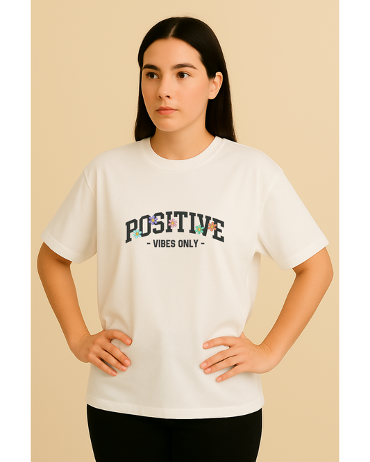 White oversized T-shirt