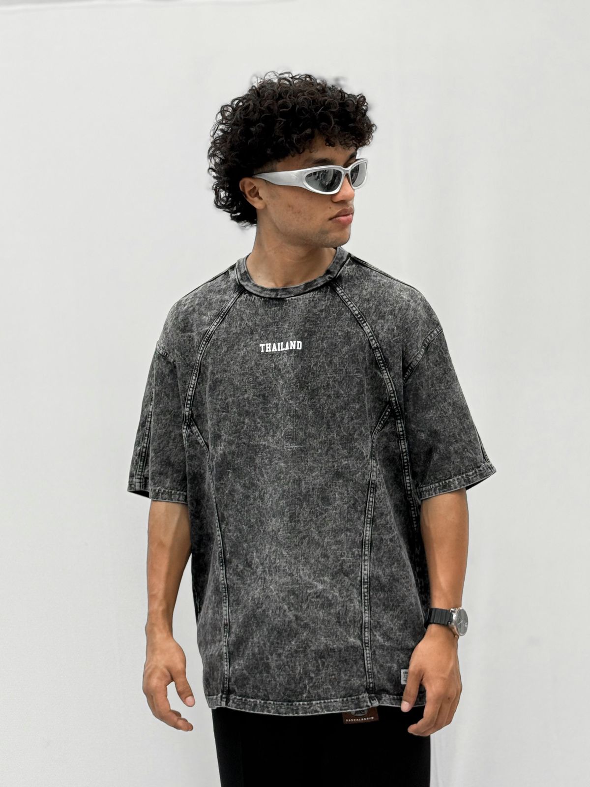 Men's Oversized Premium Acid Washed T-Shirt
