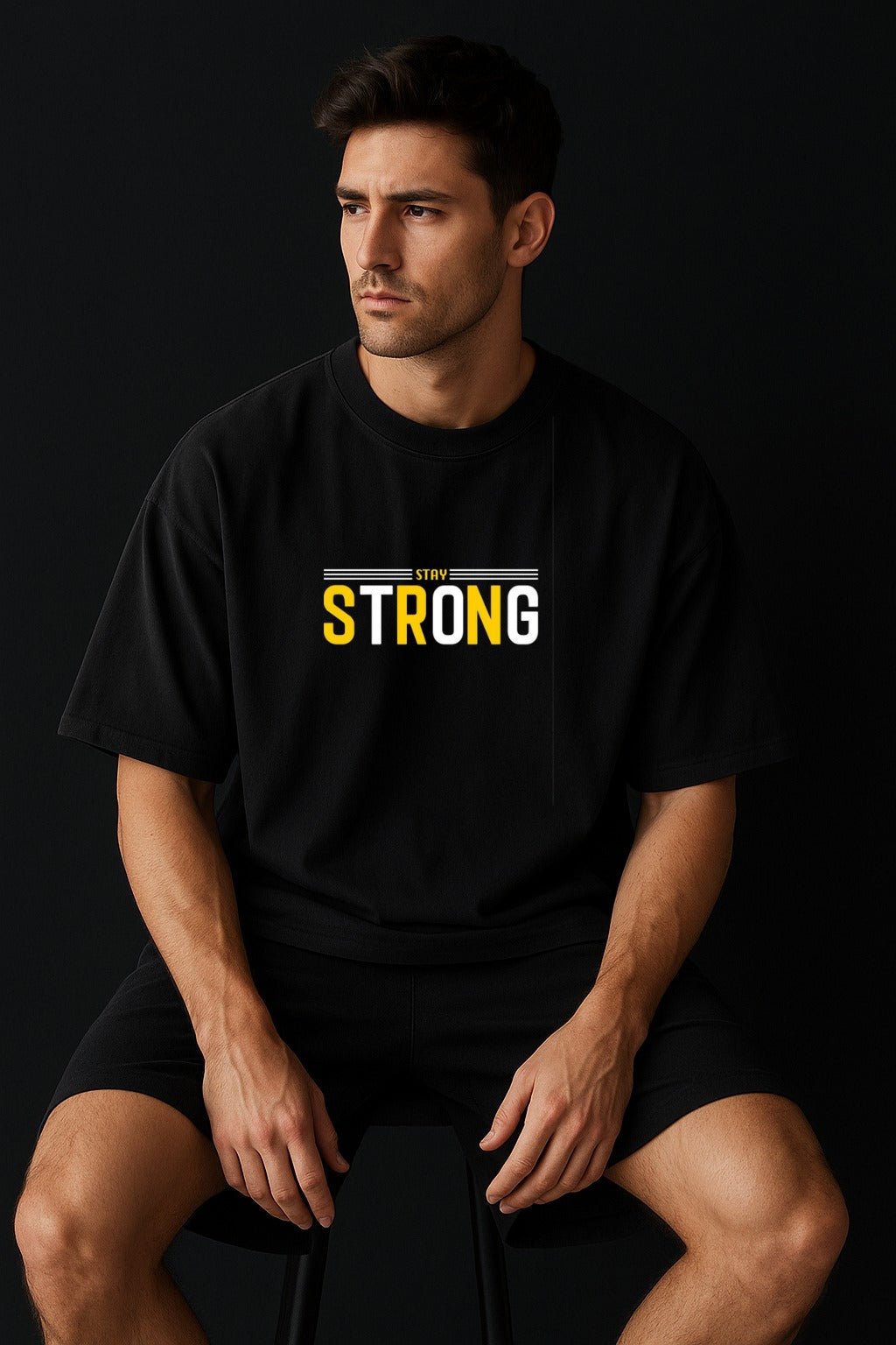 Oversized Black T-Shirt