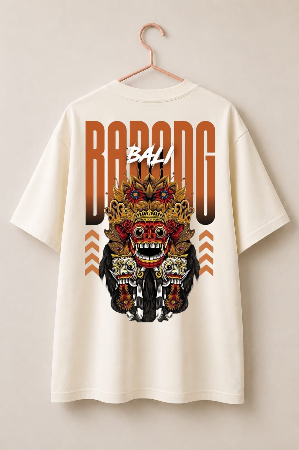 Loose Fit Cotton T-Shirt Off White