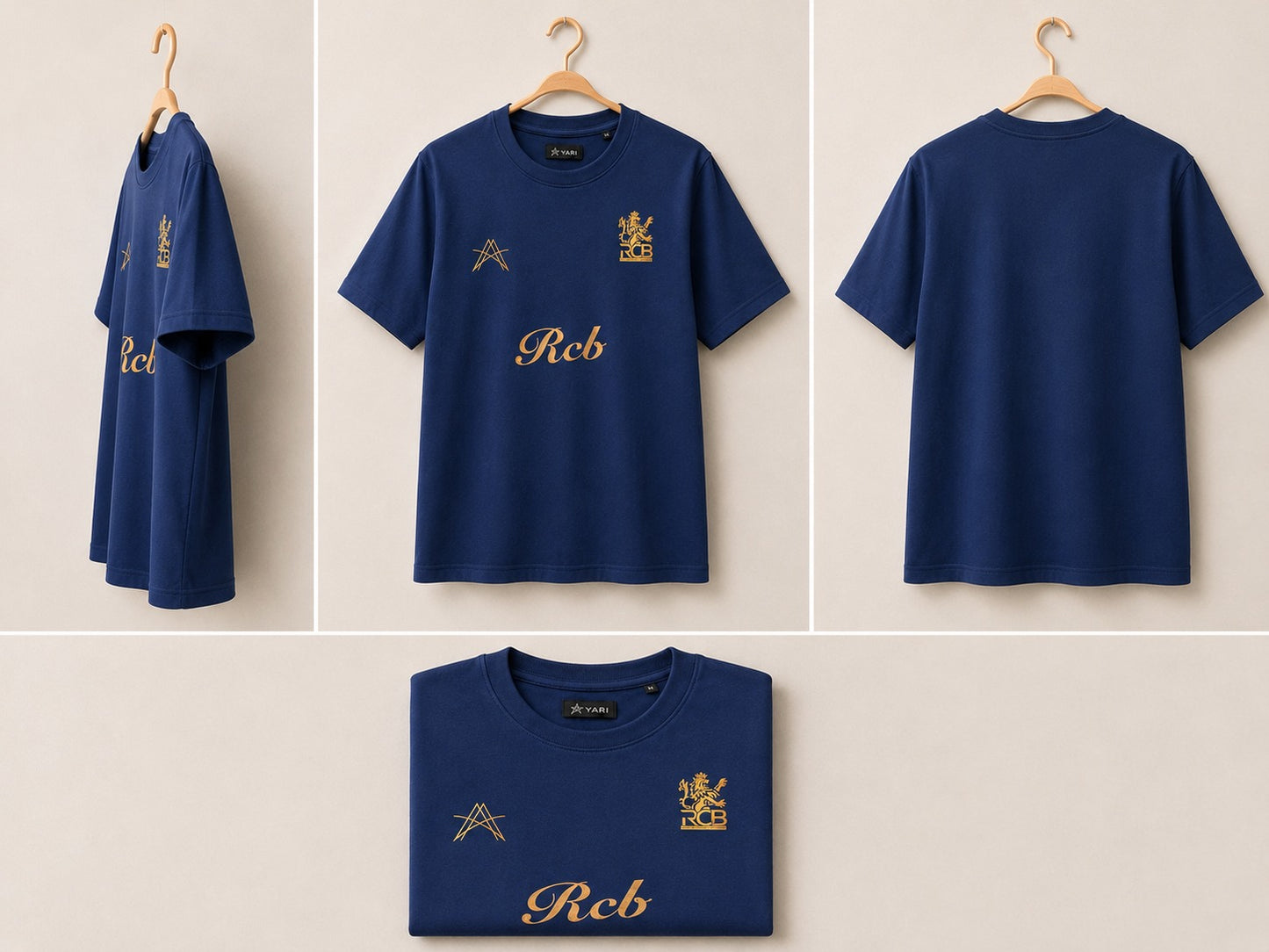 A-Yari RCB Loos fit T-Shirt – Royal Blue Edition