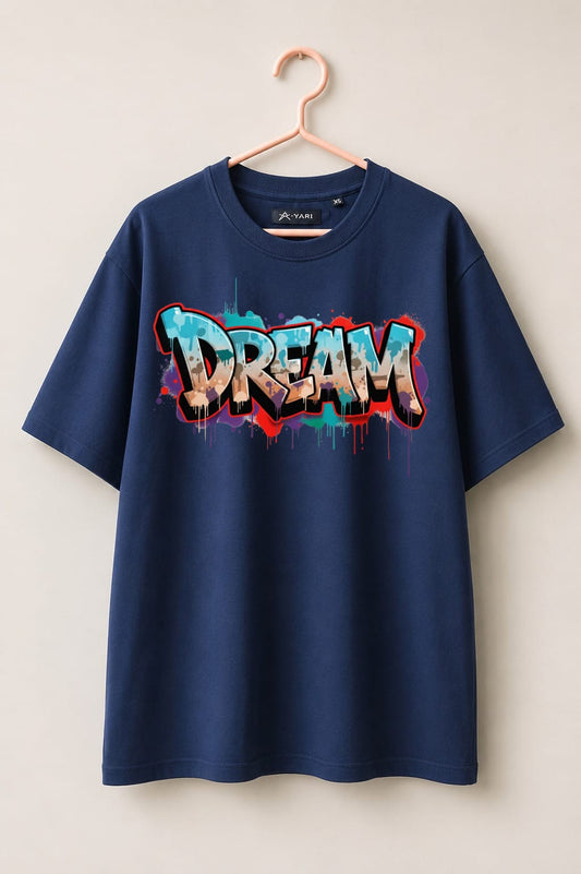 Loos fit T-Shirt – Navy Blue