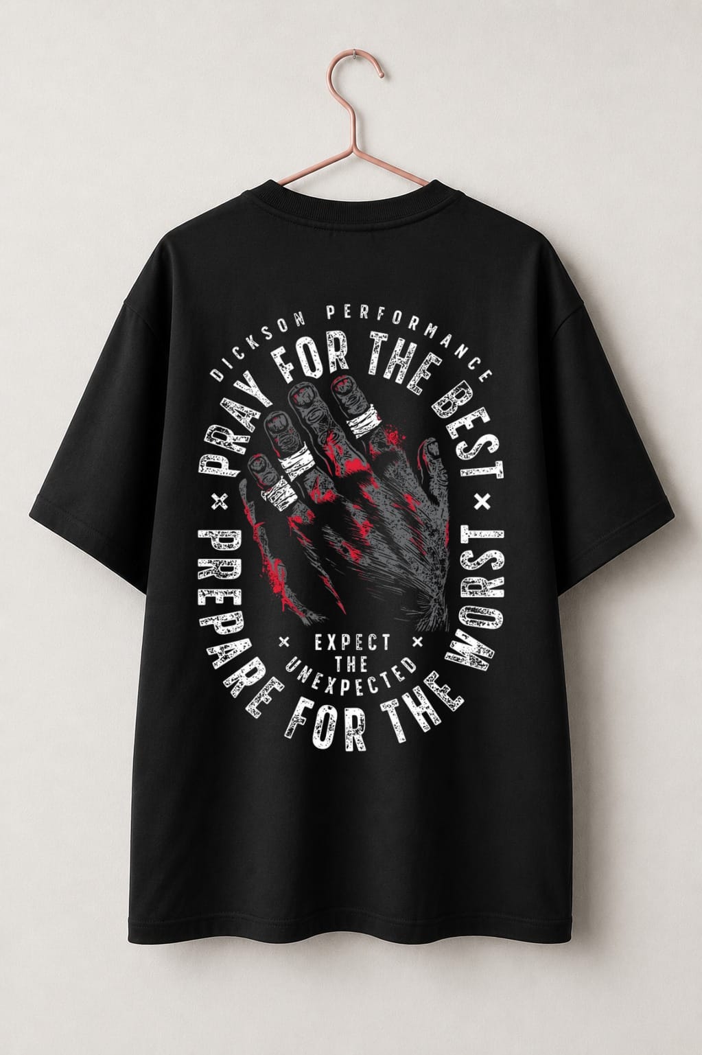 Bodybuilding Loos Fit T-Shirt – Black Edition