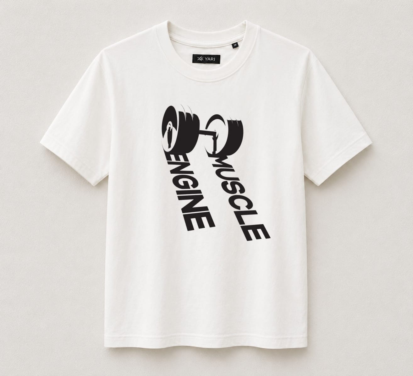 Engine Muscle – Gym Graphic Regular fit T-Shirt