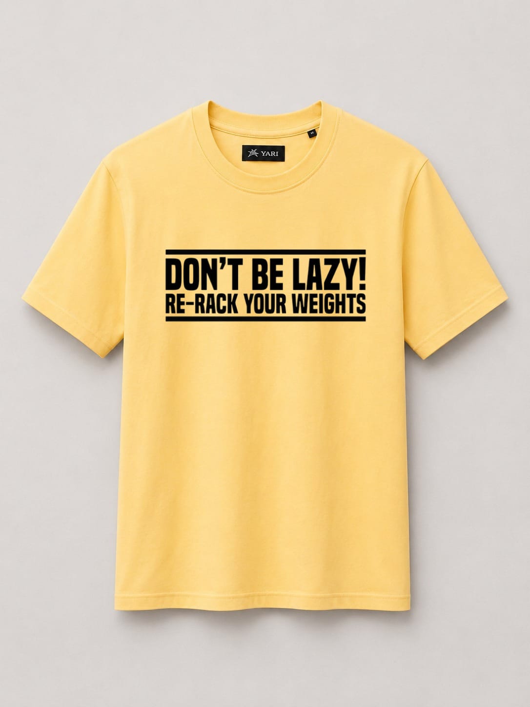 Gym Motivation Graphic Regular Fit T-Shirt