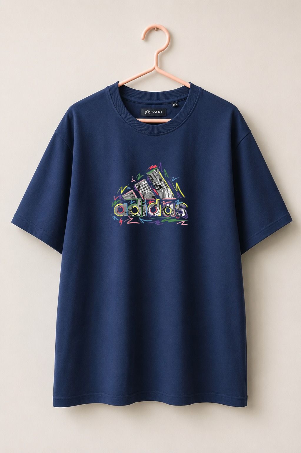 Navy Blue Oversized T-Shirt