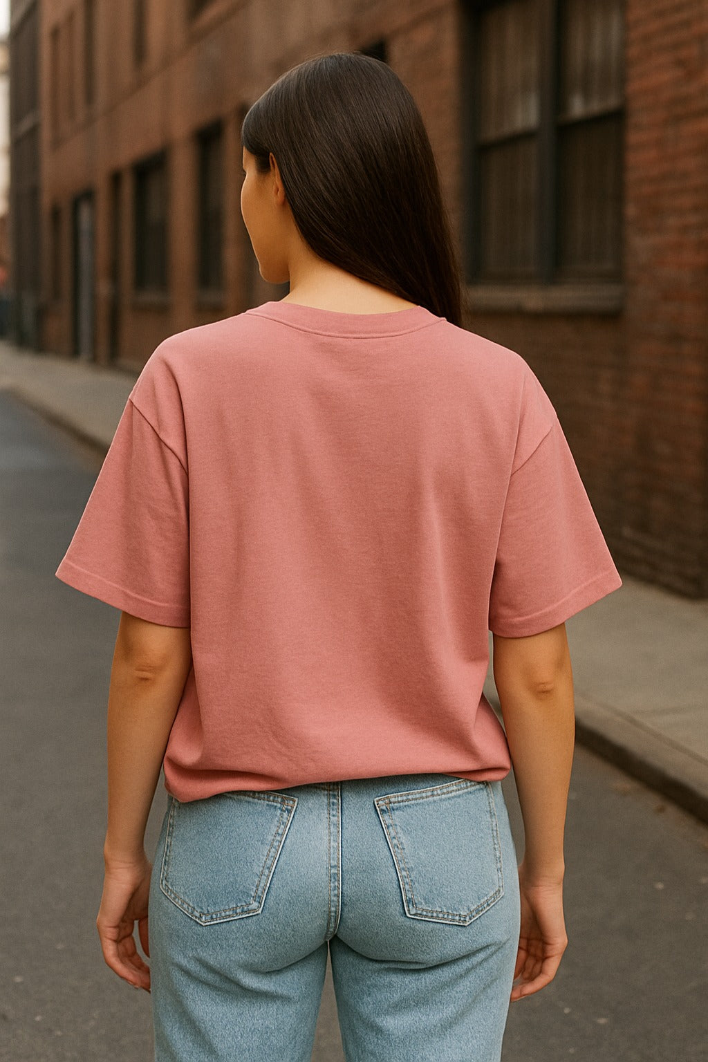 Pink Oversized T-shirt