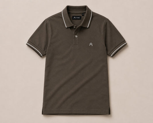 Classic Premium Polo T-Shirt –  Olive Green