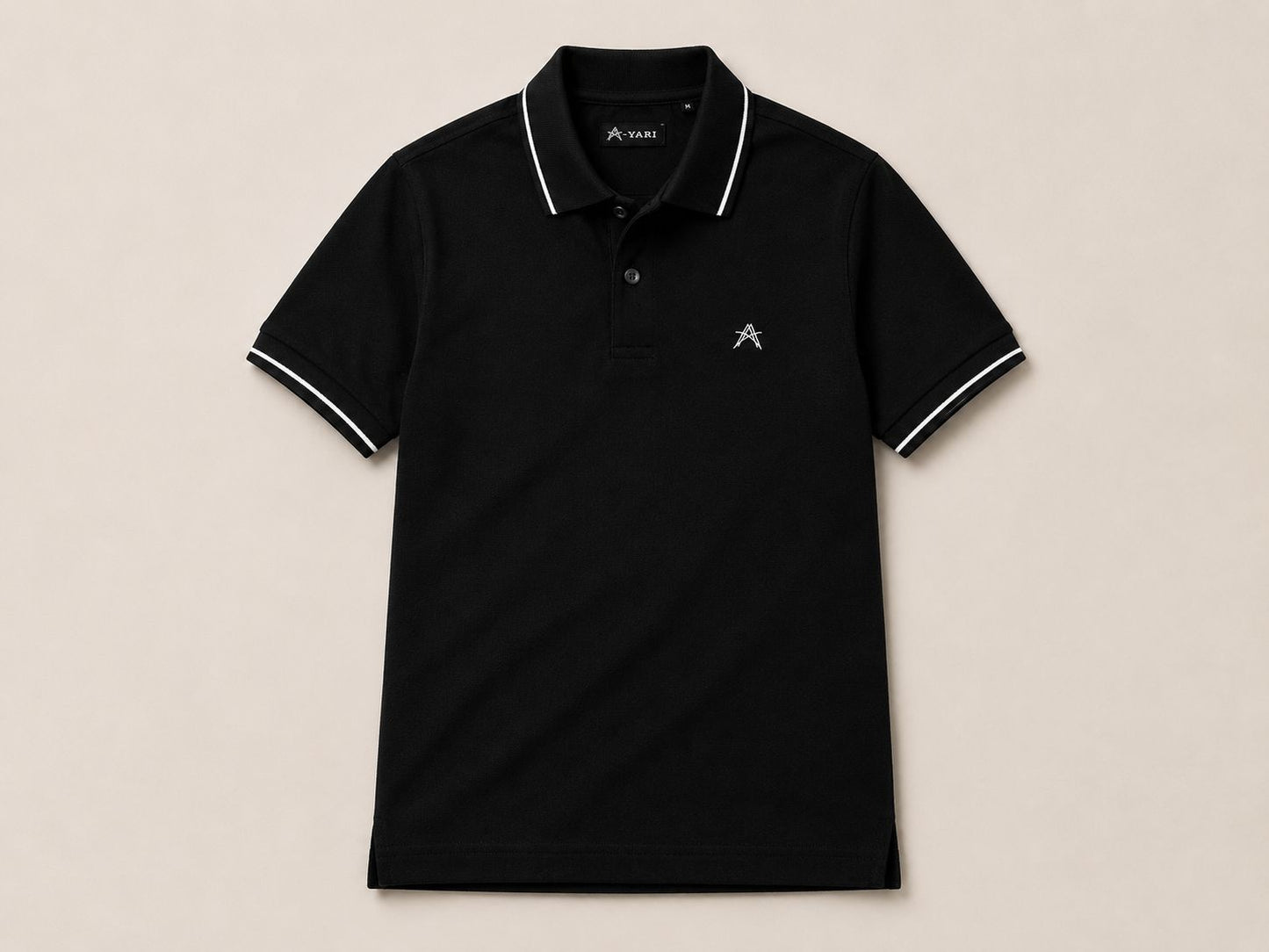 Classic Premium Polo T-Shirt – Black