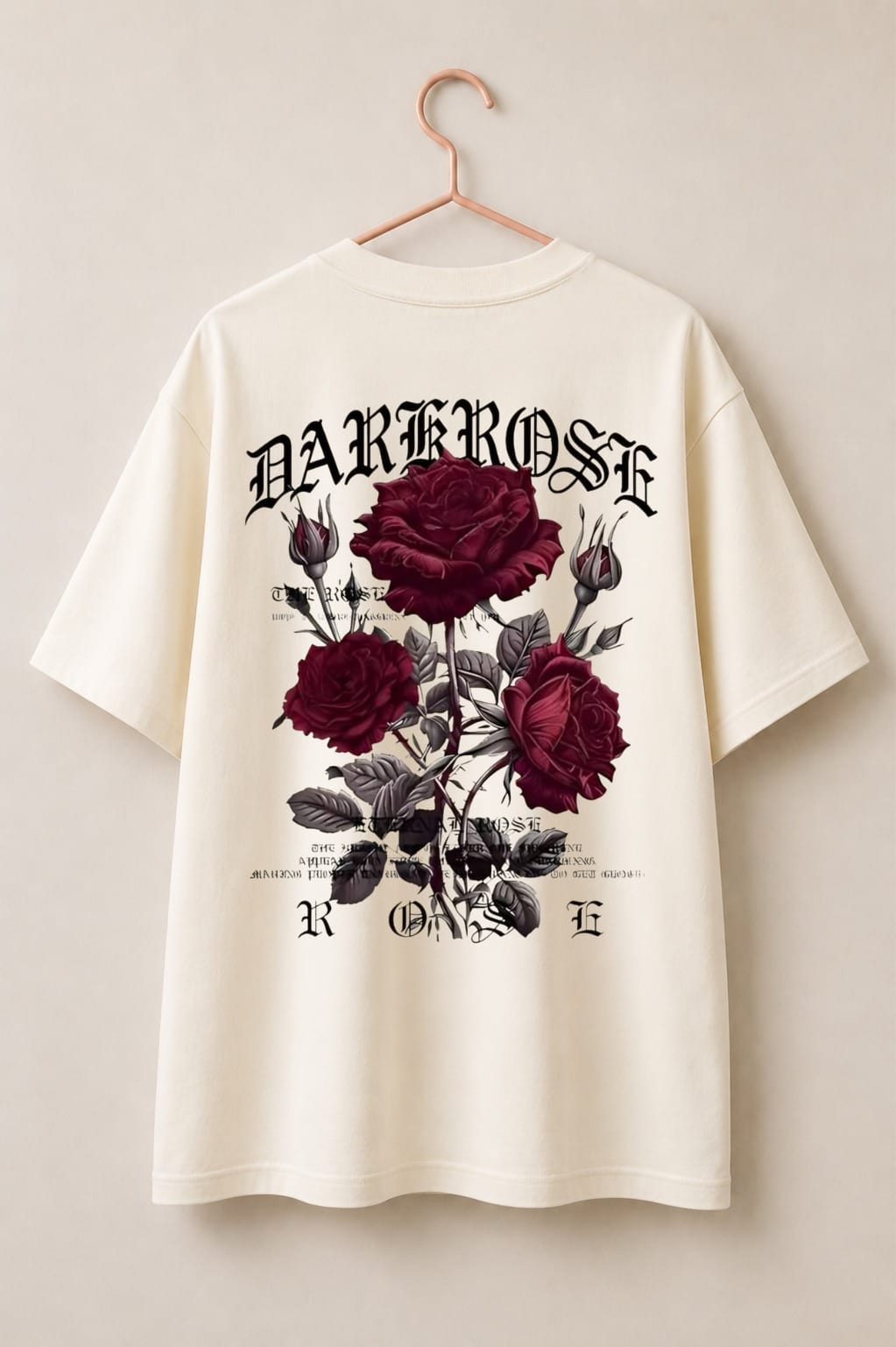 Crisis Graphic Loos fit T-Shirt – Off White