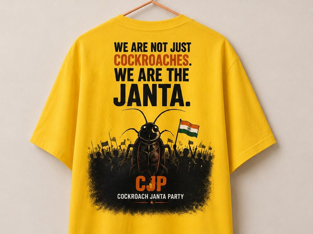 Yellow Loos fit Graphic T-Shirt – Bold Statement Streetwear