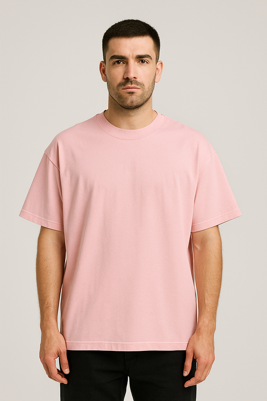 Oversized Baby Pink T-Shirt