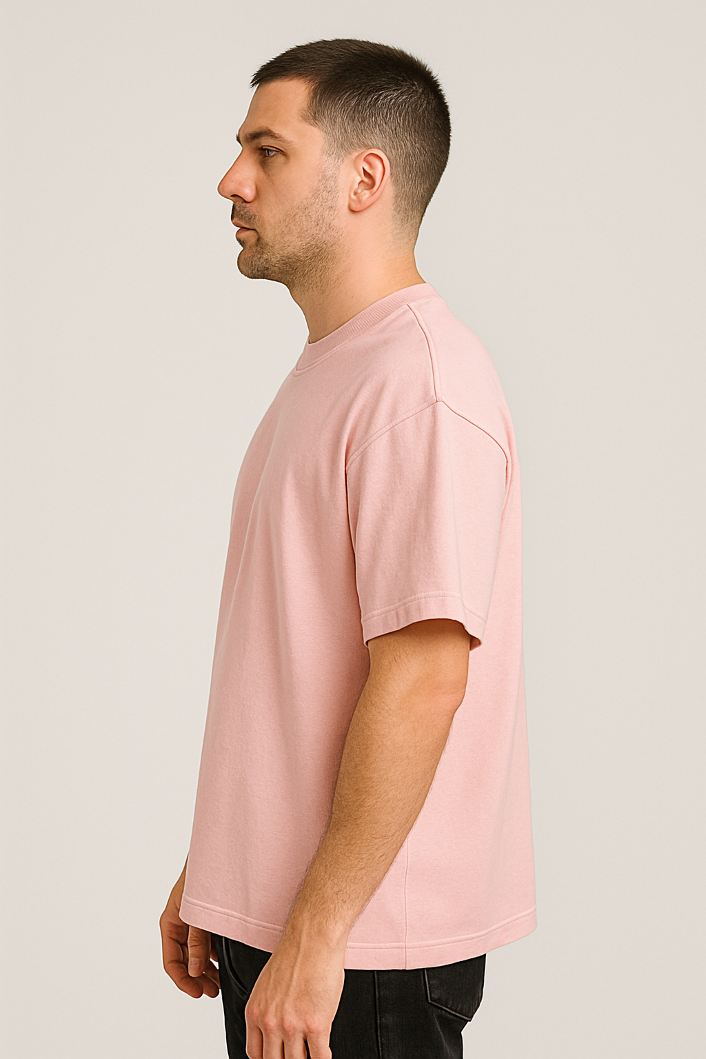 Oversized Baby Pink T-Shirt