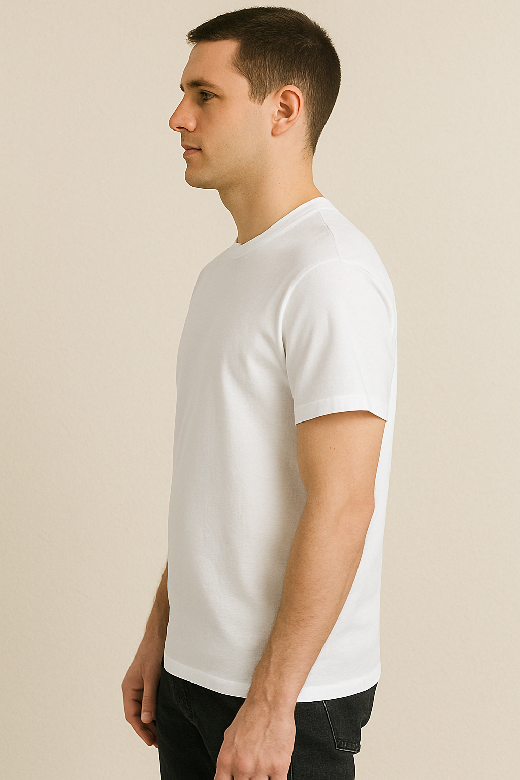 Regular Fit White T-Shirt