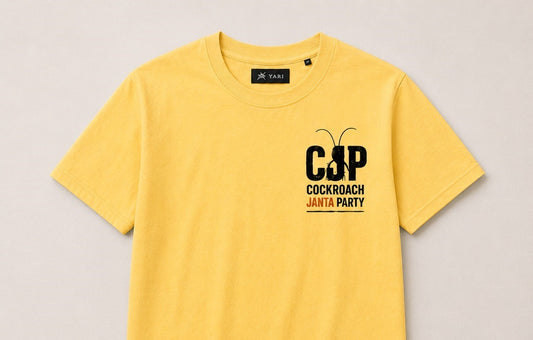 CJP Loos fitGraphic Tee – “Cockroach Janta Party”